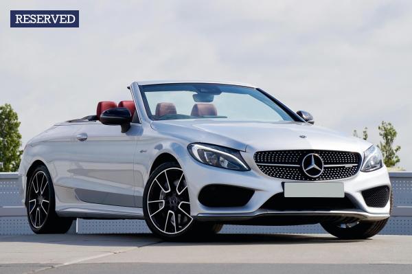 Mercedes-Benz C Class 3.0 C43 V6 AMG Cabriolet 2dr Petrol G-Tronic+ 4MATIC Euro 6 (s/s) (390 ps)